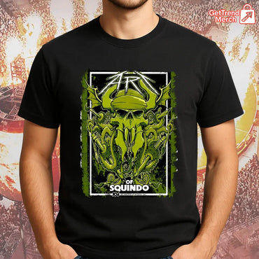 Metallica Concert Tour M72 The Art of Squindo 2025 Bay Area Exhibit 104 Seasons Artist Drop Official Limited Edition T-Shirt - Get Trend Merch