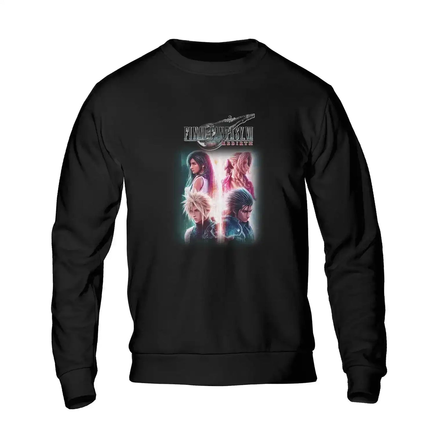 Final Fantasy VII Rebirth Shirt – Final Fantasy 7 Rebirth Game Characters T-Shirt, Sephiroth Cloud Tifa Aerith Gamer Gift Hoodie Sweatshirt - Get Trend Merch