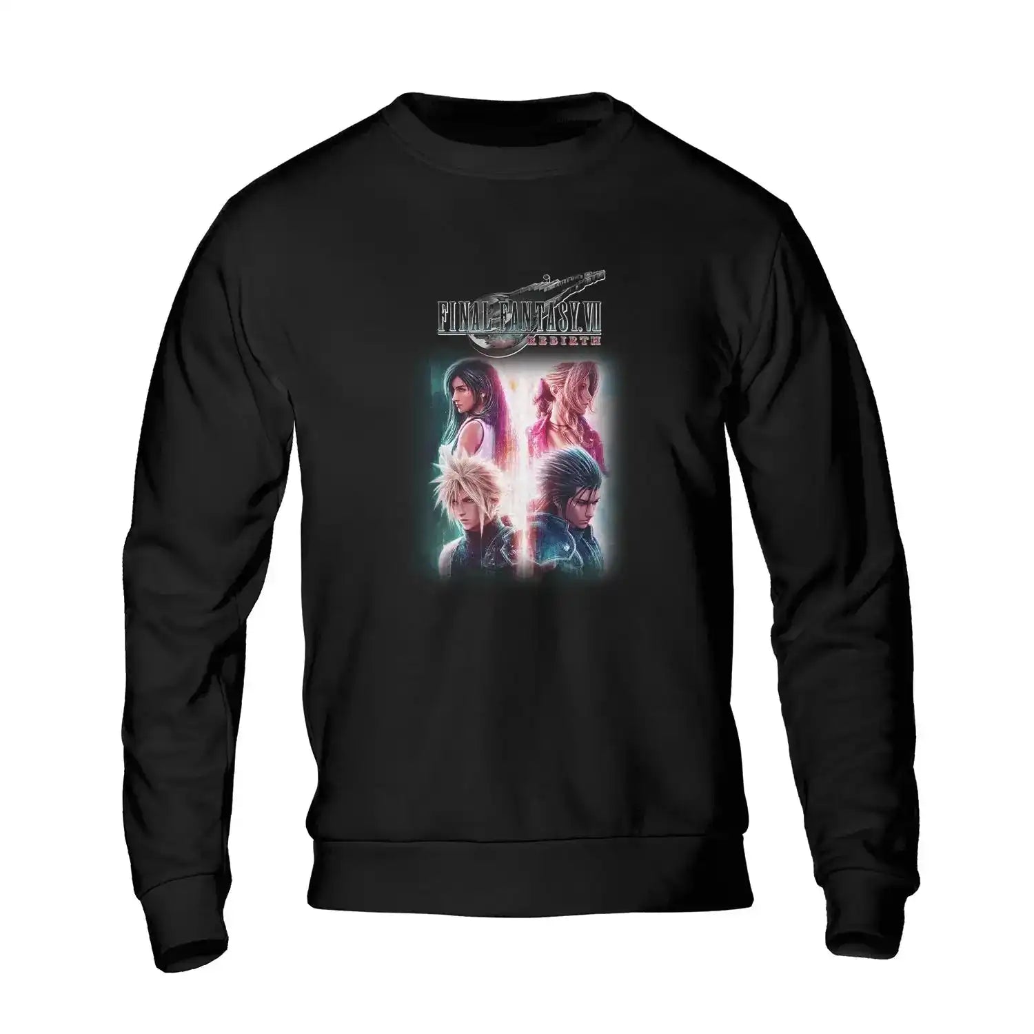 Final Fantasy VII Rebirth Shirt – Final Fantasy 7 Rebirth Game Characters T-Shirt, Sephiroth Cloud Tifa Aerith Gamer Gift Hoodie Sweatshirt - Get Trend Merch