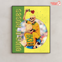 Guns N’ Roses – São Paulo, Brazil – Allianz Parque – Oct 25, 2025 Poster Canvas Wall Art