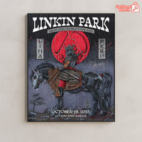 Linkin Park – From Zero World Tour – Lima, Peru – Estadio San Marcos – Oct 28, 2025 Poster Canvas Wall Art