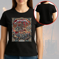 Metallica M72 World Tour Athens Greece May 9 2026 Olympic Stadium black graphic T-shirt with poster art design