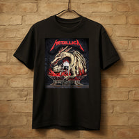 Metallica M72 World Tour Chorzow Poland May 19 2026 Stadion Slaski dragon fire black graphic T-shirt