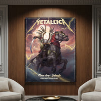 Metallica M72 World Tour Chorzow Poland May 19 2026 Stadion Slaski horseman poster canvas wall art