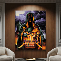 Metallica M72 World Tour Frankfurt Germany May 22 2026 Deutsche Bank Park hooded skull poster canvas wall art