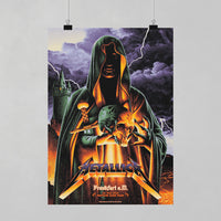 Metallica M72 World Tour Frankfurt Germany May 22 2026 Deutsche Bank Park hooded skull poster canvas wall art