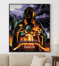 Metallica M72 World Tour Frankfurt Germany May 22 2026 Deutsche Bank Park hooded skull poster canvas wall art