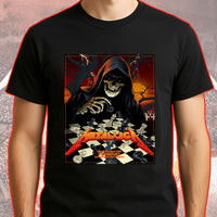 Metallica M72 World Tour Frankfurt Germany May 22 and 24 2026 Deutsche Bank Park grim reaper chess black graphic T-shirt