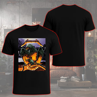 Metallica M72 World Tour Frankfurt Germany May 24 2026 Deutsche Bank Park eagle skull black graphic T-shirt