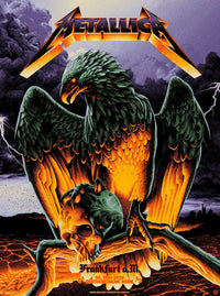 Metallica M72 World Tour Frankfurt Germany May 24 2026 Deutsche Bank Park eagle skull black graphic T-shirt