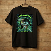 Metallica M72 World Tour Zurich Switzerland May 27 2026 Stadion Letzigrund mummy sword black graphic T-shirt