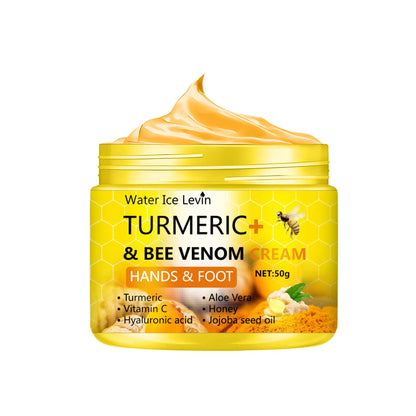 Turmeric Bee Venom Hand & Foot Cream For Dry Rough Skin