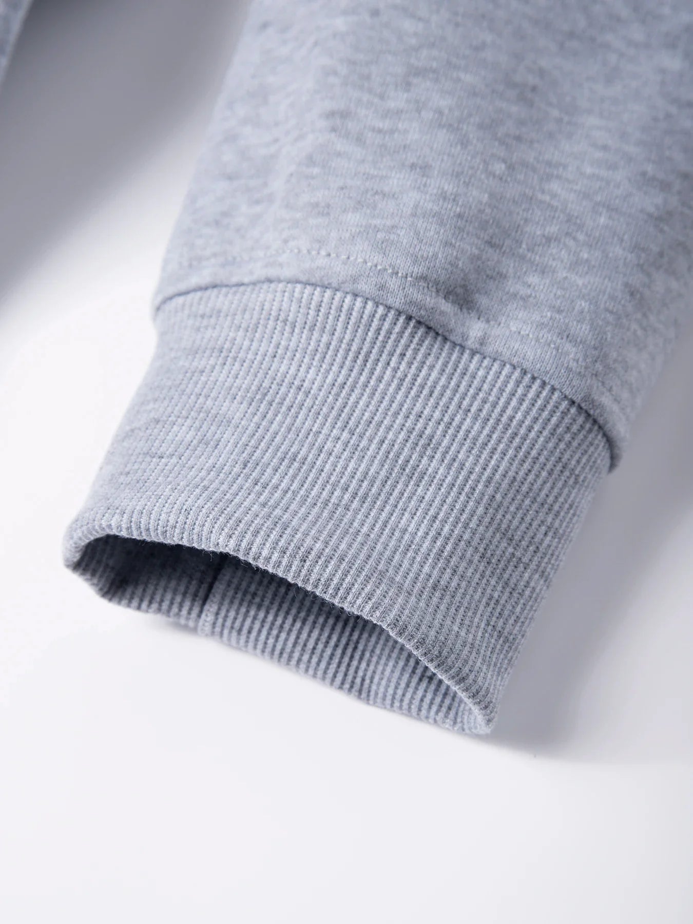 Men’s Crewneck Sweatshirt Solid Color Long Sleeve