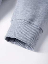 Men’s Crewneck Sweatshirt Solid Color Long Sleeve