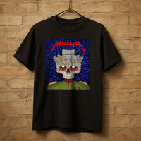 Metallica M72 World Tour Bucharest Romania May 13 2026 Arena Nationala skull black graphic T-shirt