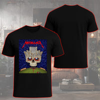 Metallica M72 World Tour Bucharest Romania May 13 2026 Arena Nationala skull black graphic T-shirt