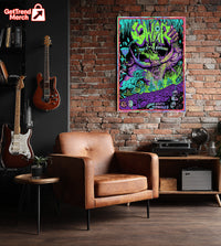 GWAR The Caverns Tennessee Poster Canvas – June 21, 2025 Concert Art by Cody Carpenter - Get Trend Merch
