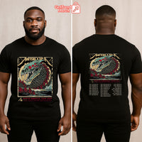 Metallica Concert Tour M72 North America Tour 2025 Sea Beast Official Band T-Shirt - Get Trend Merch