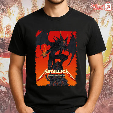 Metallica Concert Tour M72 North American Tour 2025 Santa Clara, Denver, Toronto Demon Poster Art Official T-Shirt, Hoodie, Sweatshirt - Get Trend Merch
