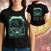 Metallica Concert Tour M72 World Tour April 19, 2025 Syracuse, NY Dragonstorm Official Band T-Shirt - Get Trend Merch