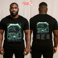 Metallica Concert Tour M72 World Tour April 19, 2025 Syracuse, NY Dragonstorm Official Band T-Shirt - Get Trend Merch