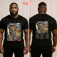 Metallica Concert Tour M72 World Tour June 8, 2025 Tampa, FL Raymond James Stadium Pirate Skeleton Official Band T-Shirt - Get Trend Merch