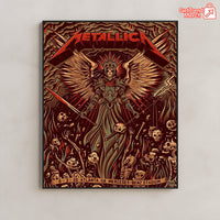 Metallica M72 Tour Atlanta Canvas Poster – June 3, 2025 “Tonight in Atlanta” Setlist Wall Art, Mercedes-Benz Stadium - Get Trend Merch