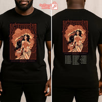 Metallica M72 World Tour Brisbane, Australia - Nov 12, 2025 Suncorp Stadium Tour T-Shirt