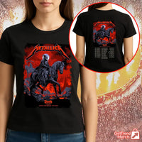 Metallica M72 World Tour November 1, 2025 Perth, Australia - Optus Stadium Tour Shirt