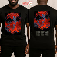 Metallica M72 World Tour November 12, 2025 Brisbane, Australia - Suncorp Stadium Tour Shirt