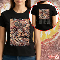 Metallica Concert Tour M72 World Tour - June 29, 2025 Denver, Colorado Empower Field at Mile High - No Repeat Weekend Setlist Official Band T-Shirt - Get Trend Merch